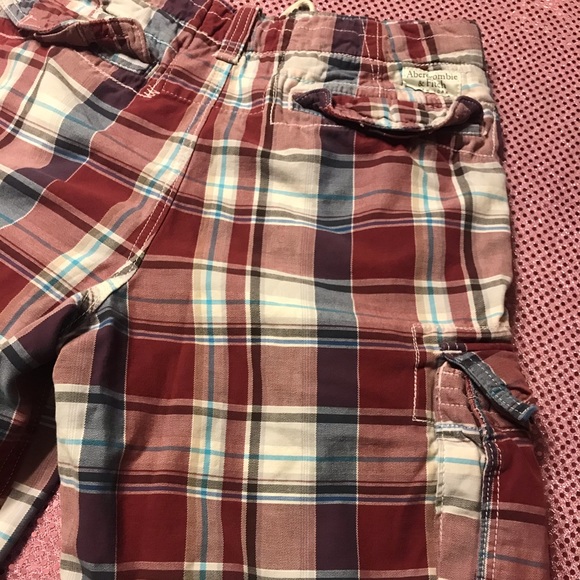 SOLD Abercrombie & Fitch New York Plaid Shorts 30 - Picture 4 of 6